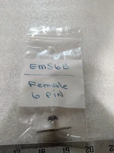 LKG Industries EMS6B Female Mini DIN Connector