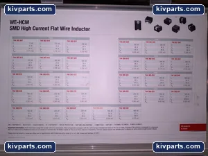 WE High Current Flat Wire Inductor – actual item, photo 3 of 4