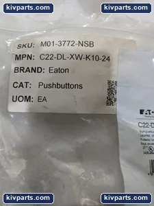 Eaton C22-DL-XW-K10-24 Pushbutton – actual item, photo 2 of 8