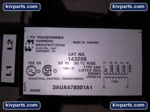 Hammond 143206 Industrial Control Transformer – actual item, photo 2 of 4