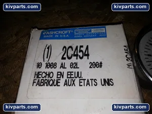 Ashcroft 2C454 Pressure Gauge – actual item, photo 3 of 4