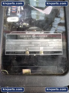 General Electric 12IAC53A801A Time Overcurrent Relay – actual item, photo 3 of 12