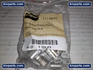Dayton 1DLF3 TIN Platted Copper Sleeves Cable – actual item, photo 2 of 3