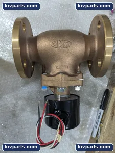 CKD PVS-40A-210-AC110V Bronze Flanged Solenoid Valve – actual item, photo 2 of 5