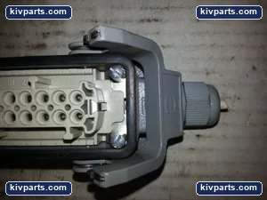 Harting PL398 HS12 Female Receptacle Connector – actual item, photo 2 of 4