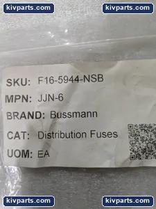 Bussmann JJN-6 Fuse – actual item, photo 2 of 10