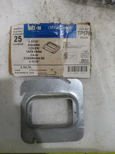 Eaton TP578 Square Surface Cover