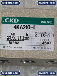 CKD 4KA210-L MPa Mounting Kit DIN Coil – actual item, photo 3 of 7