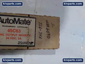 Reliance Electric 45C63 AutoMate Dual Output Module – actual item, photo 2 of 4