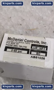 Mcdaniel Controls 758-2782 SC Pressure Gauge – actual item, photo 2 of 4