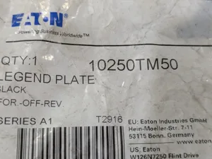 Eaton 10250TM50 Contact Block