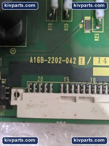 Fanuc A16B-2202-0421/14I Amplifier Control Board PCB – actual item, photo 2 of 6