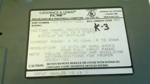 Giddings & Lewis 502-03642-02R1 PiC900 Analog Input Module