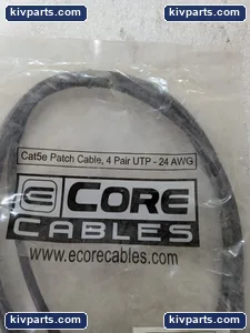 500-05 CORE BKEcore Cat5e Patch Cable – actual item, photo 3 of 4