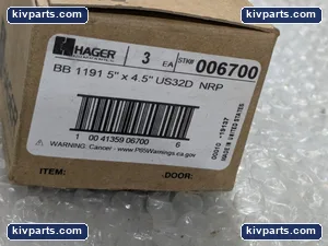 BB1191 Hager Full Mortise Ball Bearing – actual item, photo 2 of 5