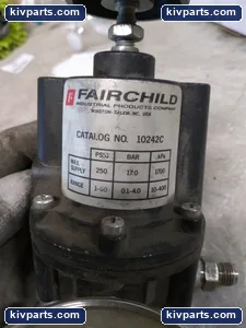 Fairchild PSI 1-60 PSI Range with Gauge – actual item, photo 2 of 8
