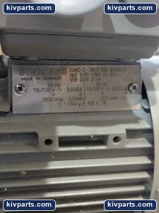 Siemens 2BH1 ELMO-G Side Channel Blower – actual item, photo 5 of 7