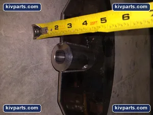 SS MIXING PADDLE HEAVY DUTY FOOD SHAFT LOOK PICTUR 22" X 12" APROX. BOWL BEATER – actual item, photo 2 of 4