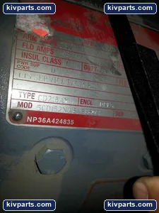 General Electric 5CD152NA843B802 Kinamatic DC Motor – actual item, photo 8 of 8