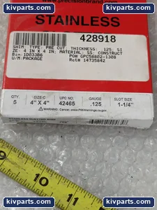 Precision Brand 42465 Stainless Steel .125 – actual item, photo 2 of 5