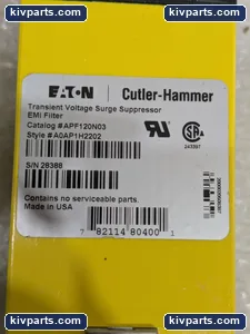 Cutler-Hammer APF120N03 EMI Filter Surge Suppressor – actual item, photo 2 of 6