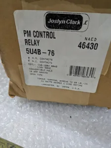 Joslyn Clark 5U4B-76 PM Control Relay