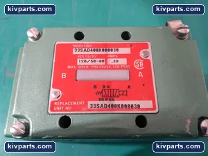Numatics 33SAD400K000030 Directional Solenoid Valve – actual item, photo 3 of 4