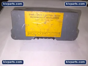 2-BUTTON Single Speed Switch – actual item, photo 2 of 4