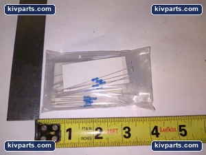 Digi-key 976 Ohm 1% Metal Film Resistor – actual item, photo 2 of 3