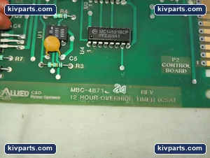 Allied MBC-4871 C&d P2 Control Board – actual item, photo 3 of 6