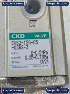 CKD CVS2-15A-05-03RS-3 Solenoid Valve – actual item, photo 2 of 6