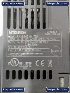 Mitsubishi FR-E740-0 AC Drive – actual item, photo 3 of 5