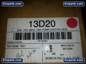 AC 13D20 Fire Pump – actual item, photo 2 of 2