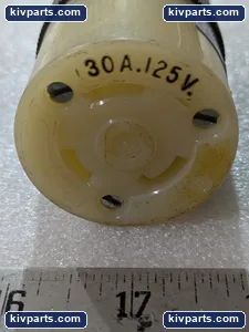 Hubbell HBL2611 Insulgrip Twist-Lock Plug – actual item, photo 5 of 7