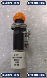 General Electric 26-0CT-1 ET16 Amber LED Pilot Light – actual item, photo 3 of 4