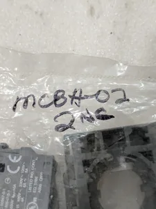 ABB MCBH-02 Red Industrial Control Switch