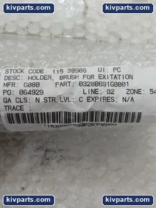 General Electric 0328B691G0001 Excitation Brush Holder – actual item, photo 6 of 10