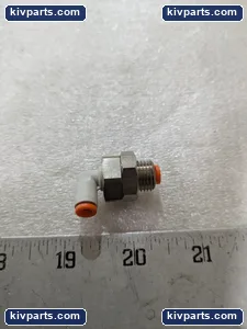 SMC 6/ORDER Elbow Push-In Pneumatic Fitting – actual item, photo 3 of 7