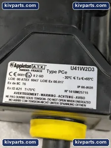 Appleton U41W2D3 Stop Pushbutton Control – actual item, photo 4 of 8