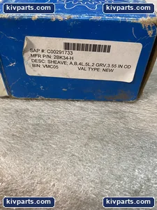Martin 2BK34-H 3.55 OD Cast Iron Sheave Drive – actual item, photo 3 of 6