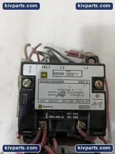 Square D 8536SCO3H209S Motor Logic Size 1 Starter – actual item, photo 2 of 10