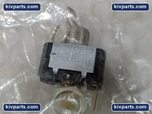 Toggle Switch 6A 125VAC 3A 250VAC Panel Mount Threaded Bushing Industrial Part – actual item, photo 3 of 4