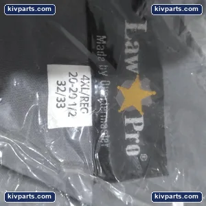 Galls LawPro Long Sleeve Uniform Shirt Grey 65/35 Poly Cotton 4XL Regular Police – actual item, photo 4 of 5