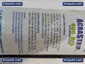 Polychem Acrastrip 600 B/G Automotive Paint Line Purge Cleaner Solvent OEM – actual item, photo 3 of 5