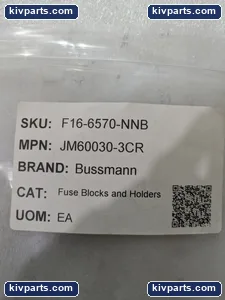 Bussmann JM60030-3CR Modular Fuse Block – actual item, photo 2 of 10