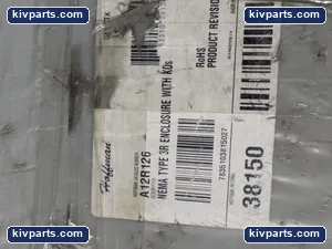 Hoffman A12R126 NEMA Type Enclosure – actual item, photo 4 of 5
