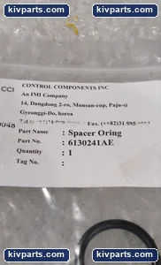 IMI CCI 31985-KZE Black Elastomer Control Valve – actual item, photo 2 of 5