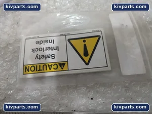 C8001-53CHYD Caution Safety Interlock – actual item, photo 4 of 5