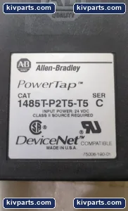Allen-Bradley 1485T-P2T5-T5 DeviceNet PowerTap Dual Fuse – actual item, photo 4 of 4