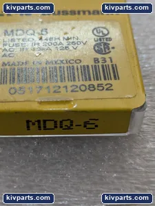 Bussmann MDQ-6 Fuse – actual item, photo 4 of 6